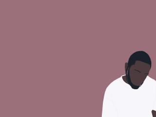  Kendrick Lamar Minimal wallpaper