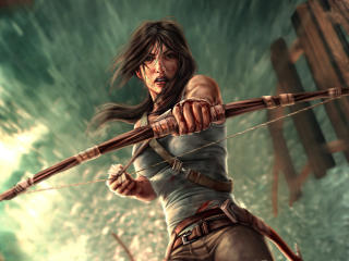 Lara Croft Survivor Trilogy wallpaper