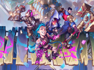 League Of Legends 4k Cool Poster wallpaper