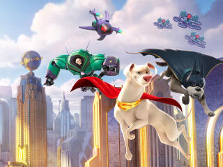 League Of Super-Pets 4k Movie wallpaper