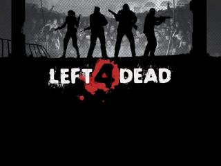 left 4 dead, fence, zombi wallpaper
