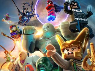 lego marvel super heroes, lego, super villains Wallpaper