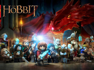 lego the hobbit, lego, art wallpaper