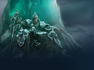 Lich King in Warcraft wallpaper