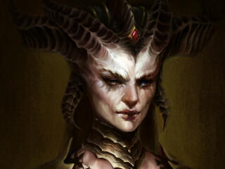Lilith Digital Diablo 4 Gaming Art wallpaper
