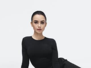 Lily Collins New 2022 wallpaper