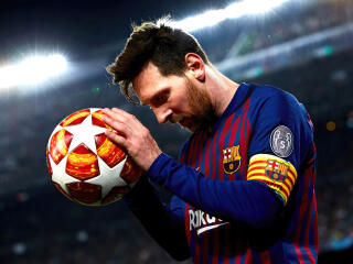 Lionel Messi 4k FCB wallpaper