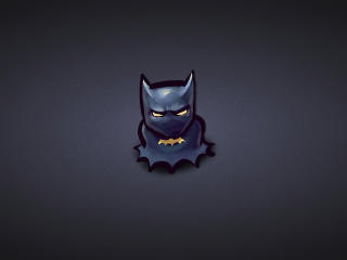 Little Batman 4K wallpaper