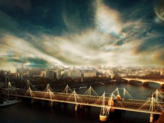 london, bridge, river wallpaper