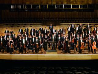 london philharmonic orchestra, scene, instruments Wallpaper