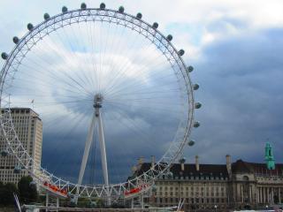 london, uk, ferris wheel Wallpaper