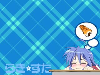 lucky star, izumi konata, girl Wallpaper