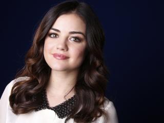 lucy hale, actress, smile wallpaper