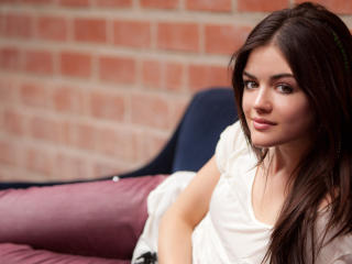 Lucy Hale Smile Images wallpaper