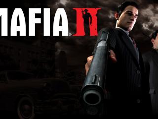 mafia 2, pistol, suit wallpaper