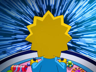 Maggie Simpson in "Rogue Not Quite One" wallpaper