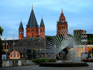 mainz, germany, mainz cathedral Wallpaper
