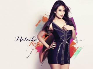 Malaika Arora Khan In Black Dress  wallpaper