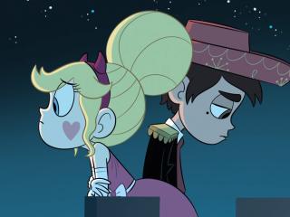 Marco Diaz And Star Butterfly In Star vs. the Forces of Evil wallpaper