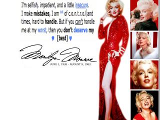 Marilyn Monroe Charming Pose wallpaper