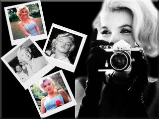 Marilyn Monroe Photography wallpaper