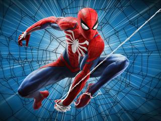 Marvel Comic Spider Man PS4 wallpaper