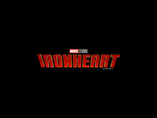 Marvel's Iron Heart Logo wallpaper