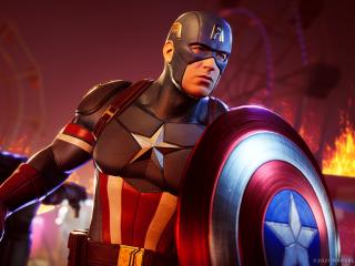 Marvel's Midnight Suns Captain America wallpaper