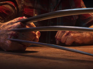 Marvel's Wolverine Claws in Game Wallpaper