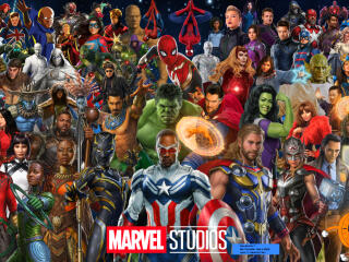 Marvel Studios All Superhero Character 2022 wallpaper