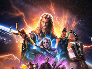 Marvel Thor Love and Thunder Movie 2022 wallpaper