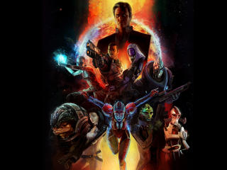 Mass Effect Poster wallpaper