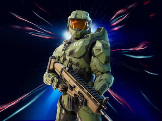 Master Chief Halo x HD Fortnite wallpaper