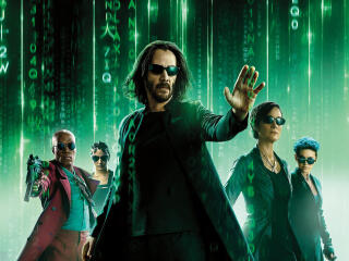 Matrix Resurrections HD Movie wallpaper
