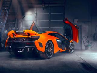 Mclaren Doors Up Modified Exhausts wallpaper