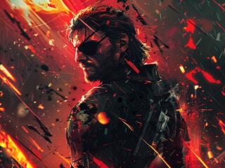 Metal Gear Cool Digital wallpaper