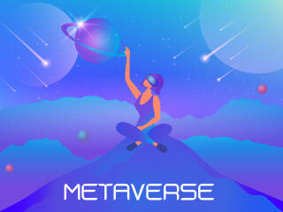Metaverse NFT Universe wallpaper