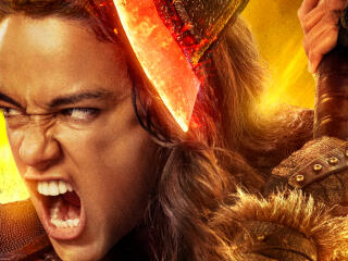 Michelle Rodriguez Dungeons & Dragons Honor Among Thieves wallpaper