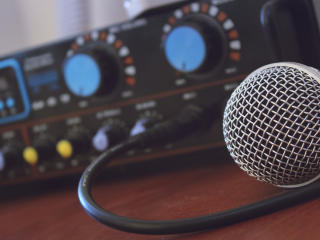 microphone, music, amplifier wallpaper