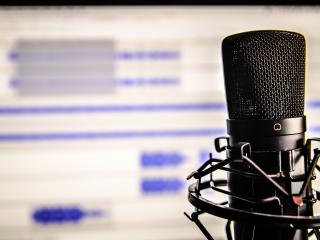 microphone, studio, recording wallpaper
