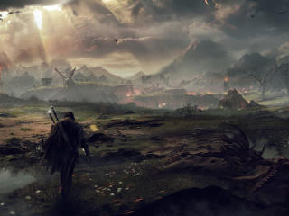 middle-earth shadow of mordor, the lord of the rings, talion Wallpaper
