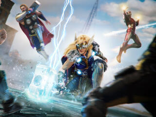 Mighty Thor Marvels Avengers Game wallpaper