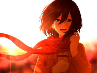 Mikasa Ackerman Anime wallpaper