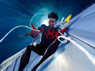 Miles Morales Across The Spider-Verse Wallpaper
