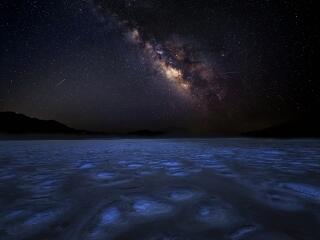 Milky Way Sky HD Desert wallpaper