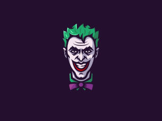 Minimal Joker Art wallpaper