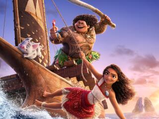 Moana 2 Movie Poster Wallpaper