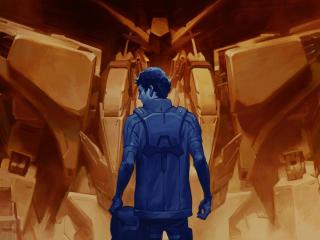 Mobile Suit Gundam Hathaway Netflix wallpaper