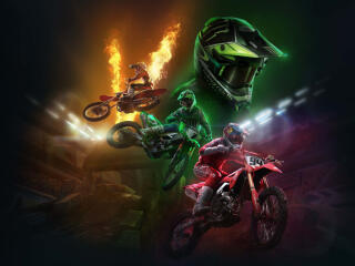 Monster Energy Supercross Gaming wallpaper