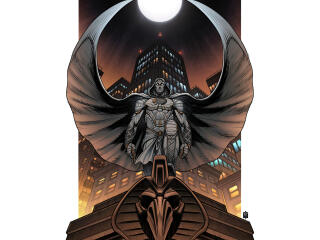 Moon Knight HD Marvel Comic Art wallpaper